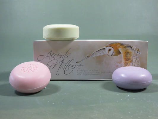 Accents of Nature 3 x 100g Soap Giftset