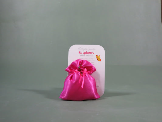 Raspberry Fragrant Satin Bags