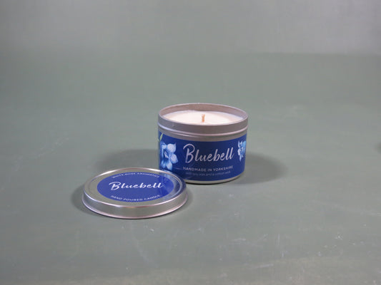 Bluebell Large Tin Candle
