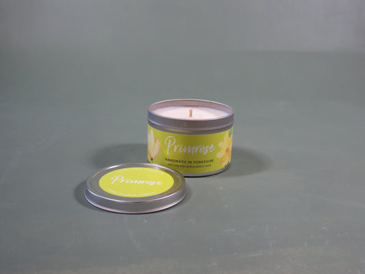 Primrose Large Tin Candle