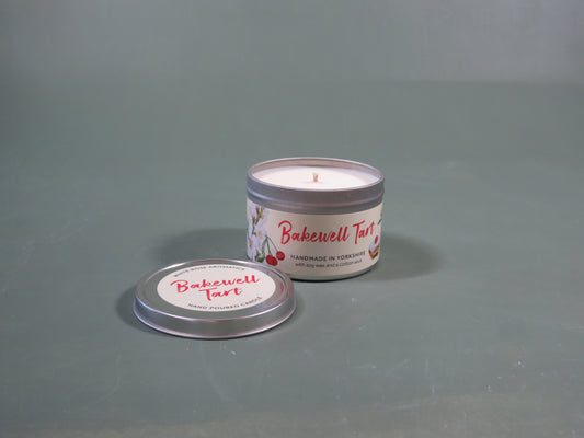Bakewell Tart Large Tin Candle
