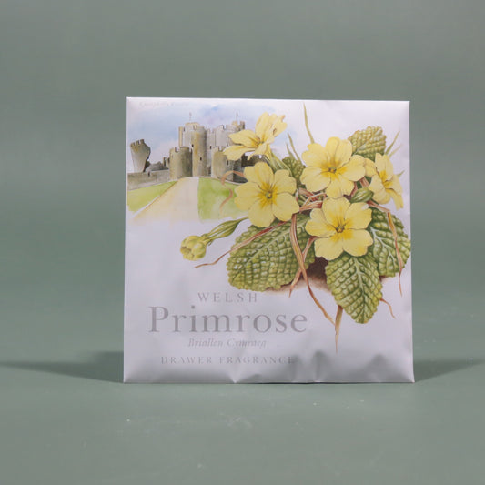 Welsh Wild Flowers Primrose Fragrant Drawer Sachet