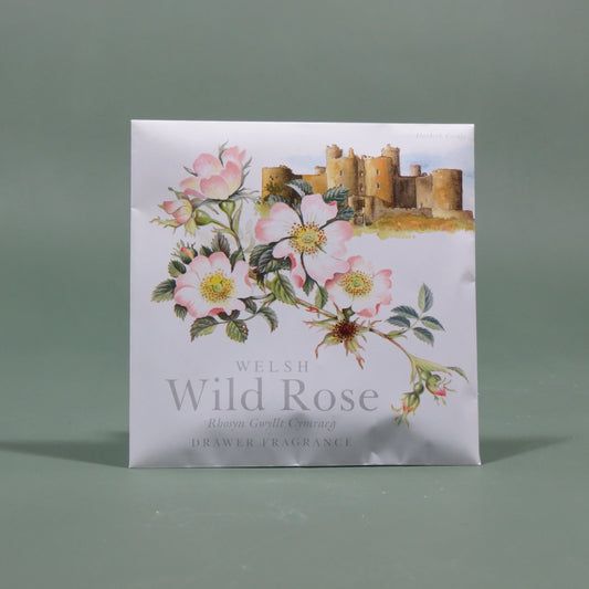 Welsh Wild Flowers Wild Rose Fragrant Drawer Sachet