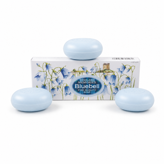 Highland Memories Bluebell 3 X 30g Mini Soap