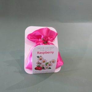 Fragrant Satin Bag Butterfly Garden - Raspberry